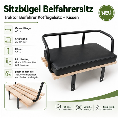 Sitzbügel beifahrersitz - sitzbügel,