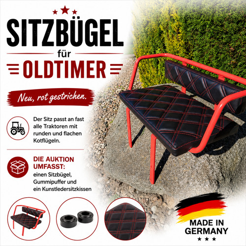 Sitzbügel beifahrersitz - sitzbügel,